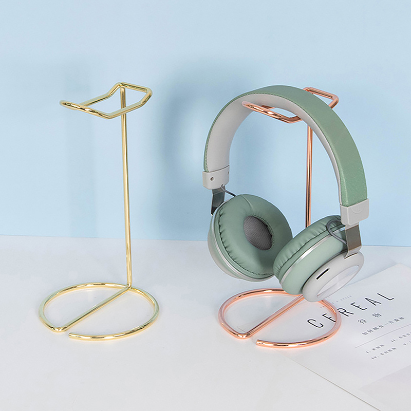 Bluetooth Headset On Ear - 1 szt. Żelazna linia stojak na