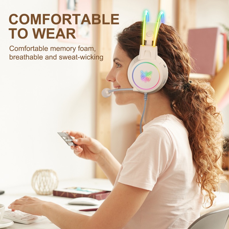 Słuchawki gamingowe ONIKUMA X1 – Gaming Headset Rgb recenzja i cena