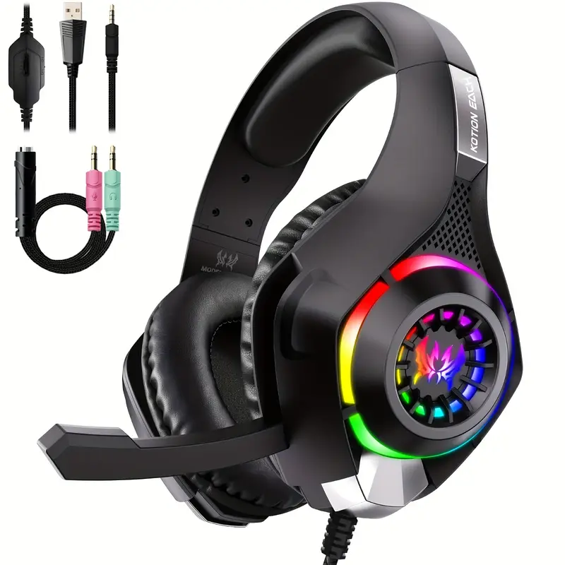 Słuchawki gamingowe do PC, PS4 – Gaming Headset Rgb recenzja i cena
